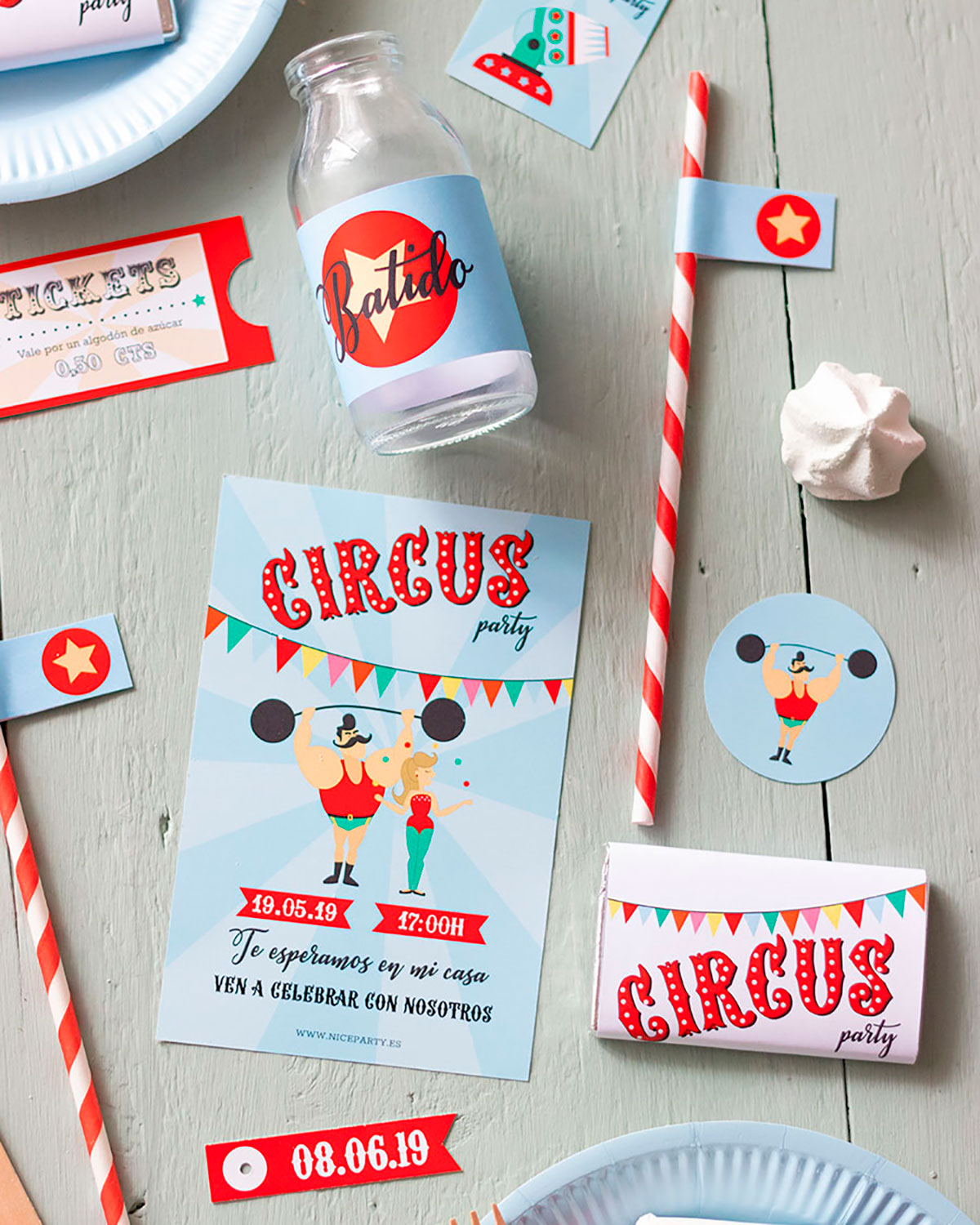 Circus printable pack