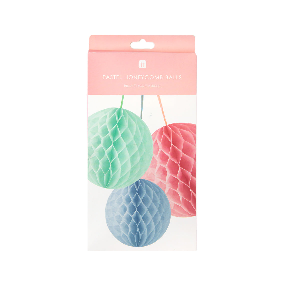 Pastel Honeycomb Balls Kit / 3 pcs.