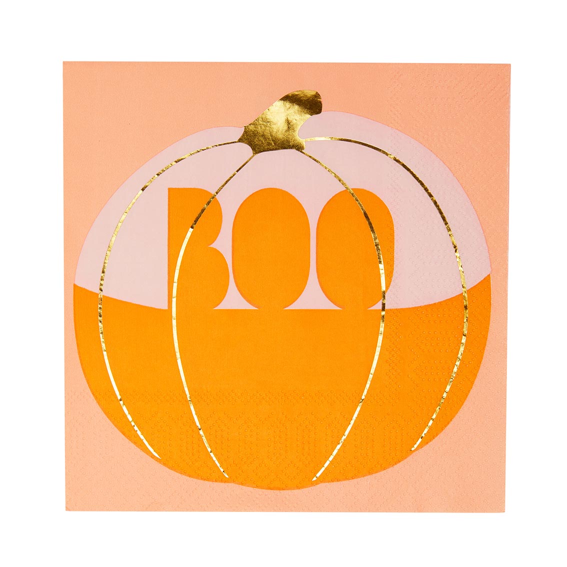 Servilleta Halloween calabaza Boo / 16 uds.