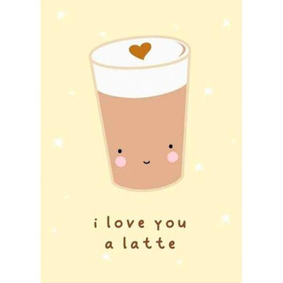 Cartão de Amor Latte