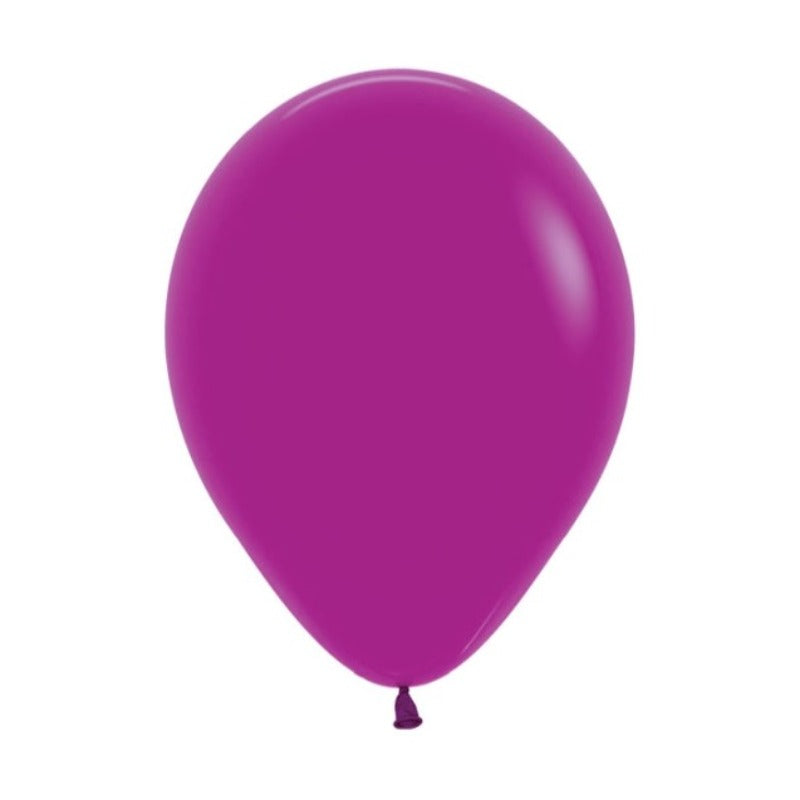Balão ECO cor berinjela empoeirada mate / 10 unidades