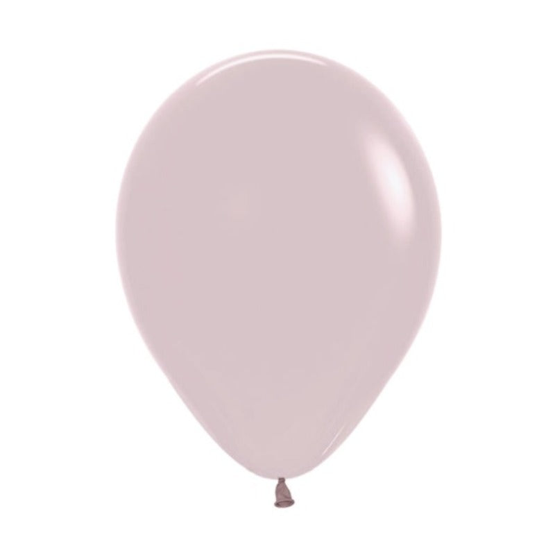Balão ECO cor rosa empoeirada mate / 10 unidades