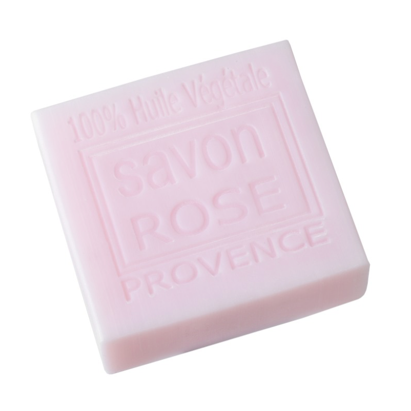 Natural soaps pink Vichy fabric deco premium
