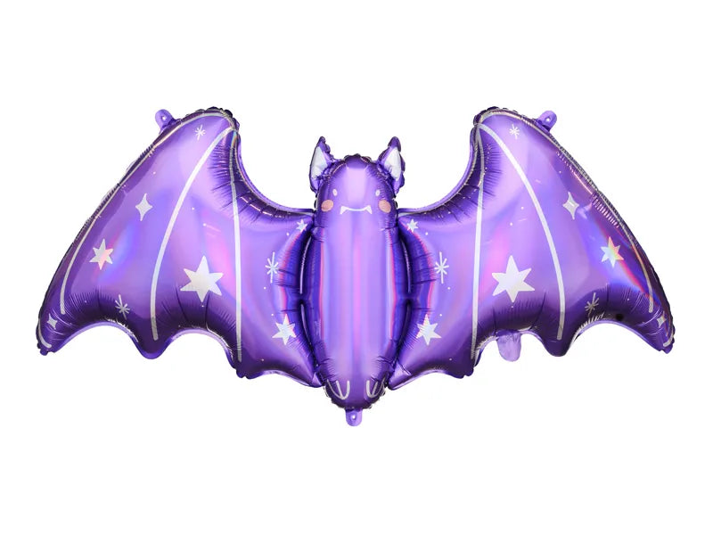 Globo murciélago púrpura