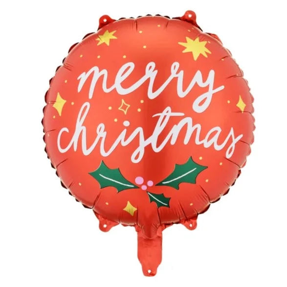 Mylar Merry Christmas Balloon