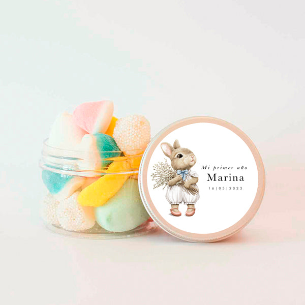 Personalized Baby Bunny Pot