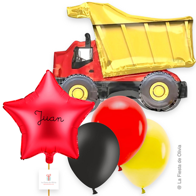 Balões Bouquet CAR inflados com hélio <br> (somente Barcelona)