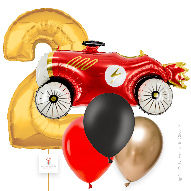Balões Bouquet CAR inflados com hélio <br> (somente Barcelona)