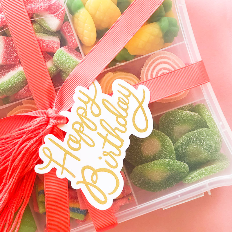 Feliz Aniversário XL Tutti Frutti Suitcase