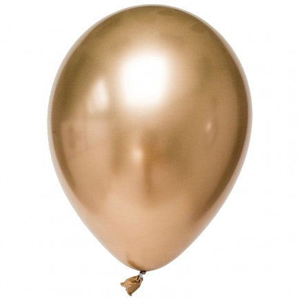 Globos Chrome dorado / 2 uds.