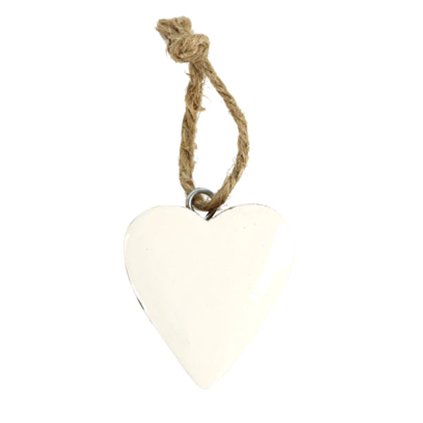 Wooden heart ornament