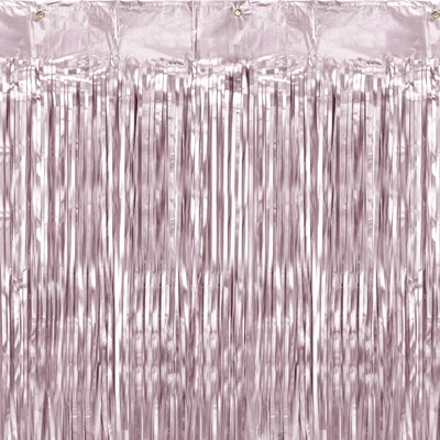 Matt mauve Foil curtain photocall background