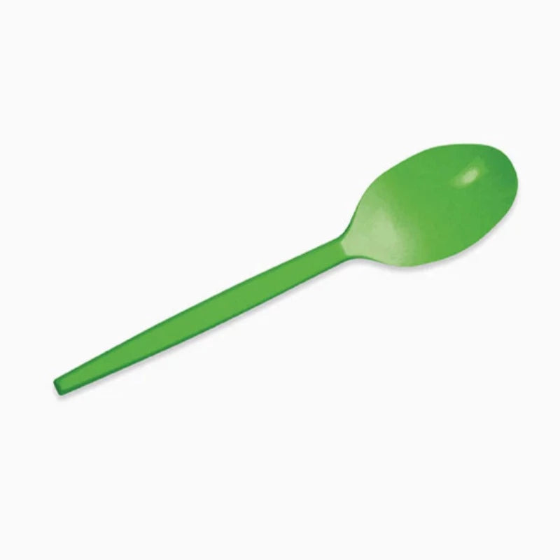 Basic green spoon / 15 u.