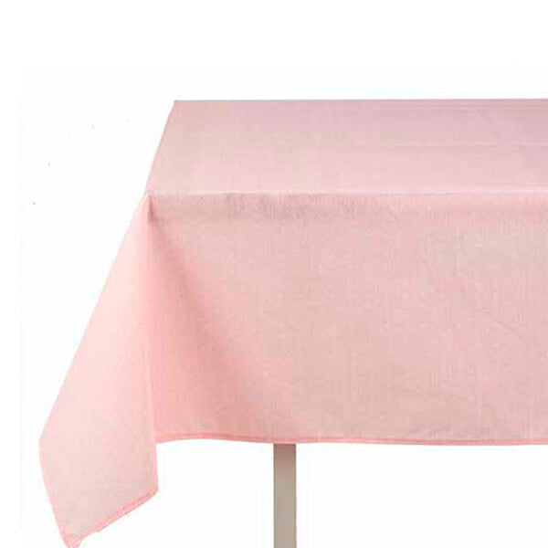 Toalha de mesa resistente às manchas rosa