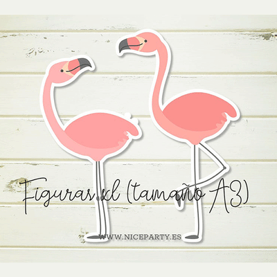 Pacote Flamingo para impressão