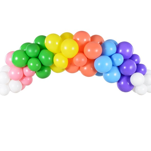 Kit DIY guirnalda globos Rainbow