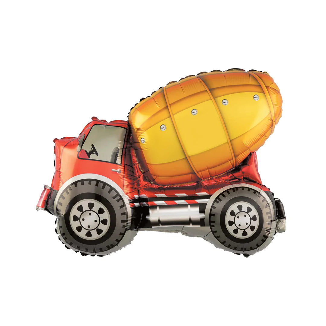 Balão Foil Caminhão Betoneira XL