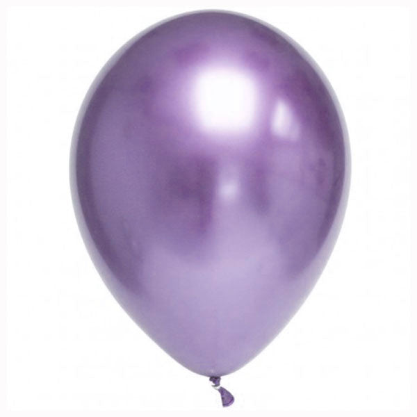 Chrome balloons lilac / 2 pcs.