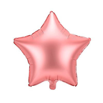 Estrela de balão de folha 40 cm. inflada com o nome de letra <br> (apenas Barcelona e Madrid)