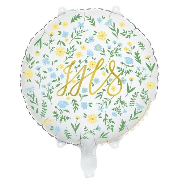 Balão foil Flores IHS