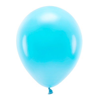 Balões ECO pastel azul claro mate / 10 pcs.