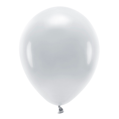 ECO balloons pastel gray matt / 10 pcs.