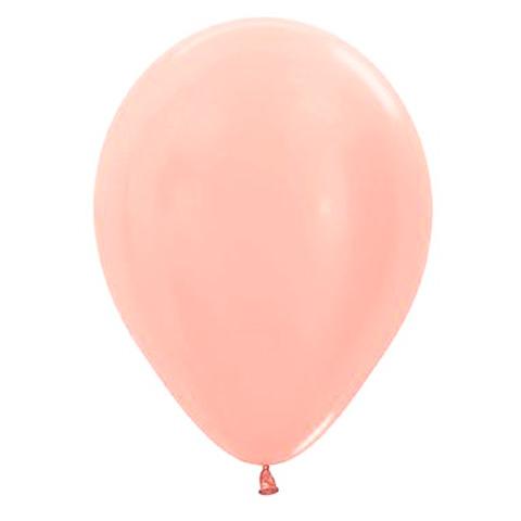 Balões ECO em rose gold acetinado / 10 pcs.