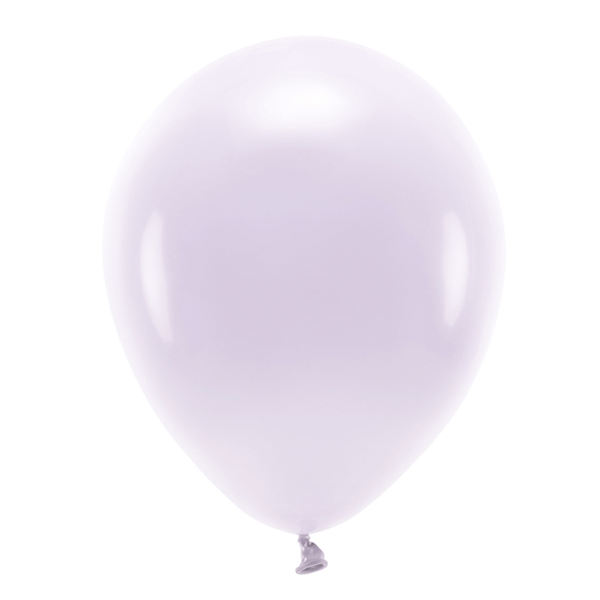 ECO balloons matte pastel lilac / 10 pcs.