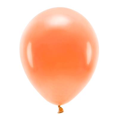 Balões ECO Laranja pastel / 10 pcs.