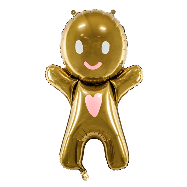 Gingerbread man foil balloon XL