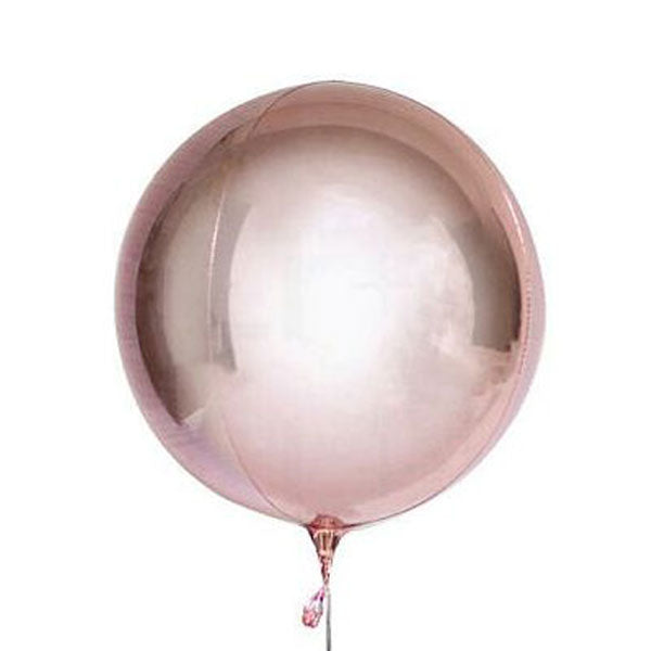 50 Mini Metallic-Ballons Rose Gold – Ca. 13 Cm Durchmesser, Für Luftbefüllung