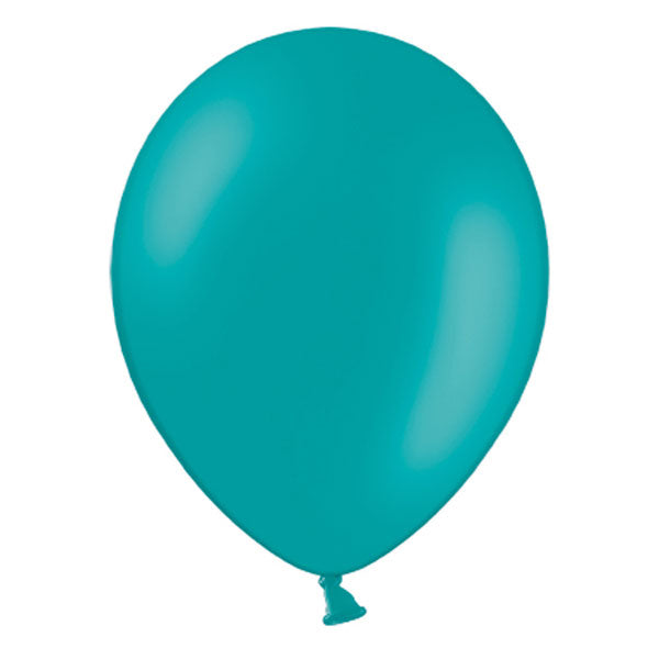 Balões ECO turquesa escura mate / 10 pcs.