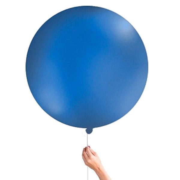Navy blue XL latex balloon