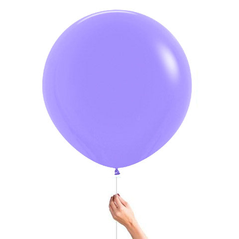 Matte lilac XL latex balloon