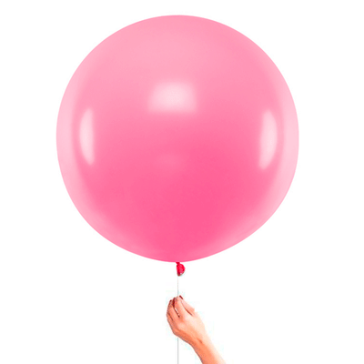 Globo Látex XL rosa chicle mate