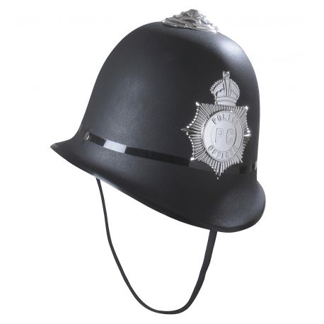 Disfraz casco Policía inglés