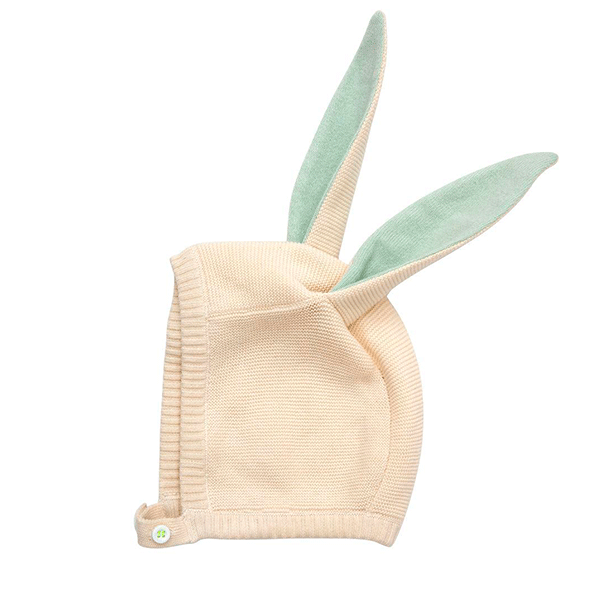 Mint organic rabbit ears hat