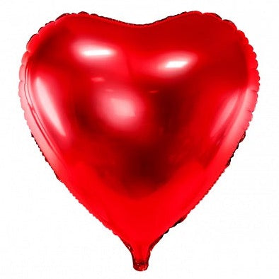 Globo corazón foil XL rojo
