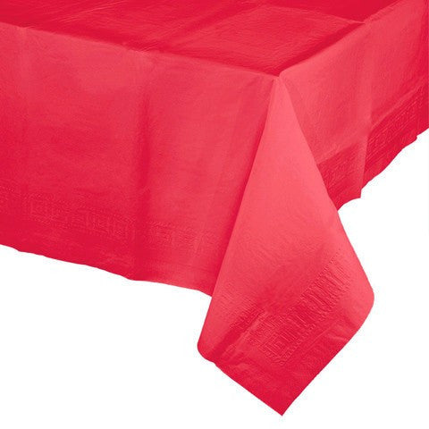 Mantel rojo papel - La Fiesta de Olivia