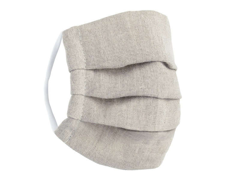 100% linen reusable adult stone mask