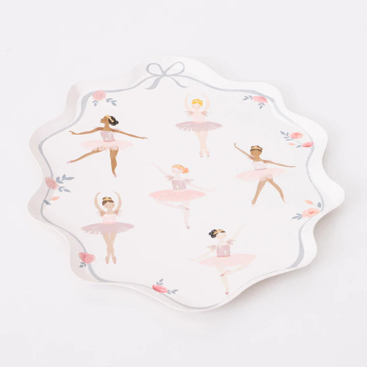 Ballerina plates / 8 pcs.