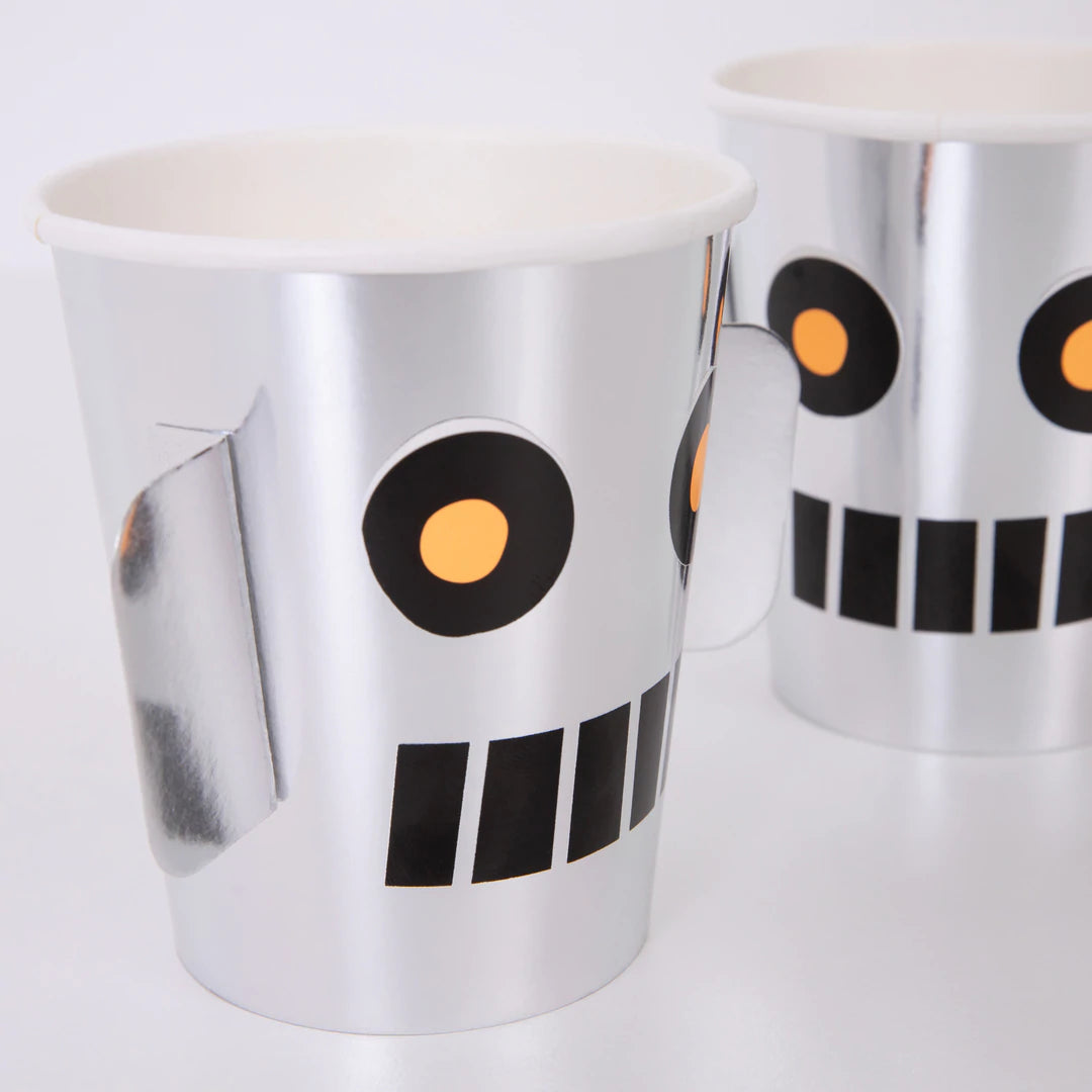 Vasos robot / 8 uds.