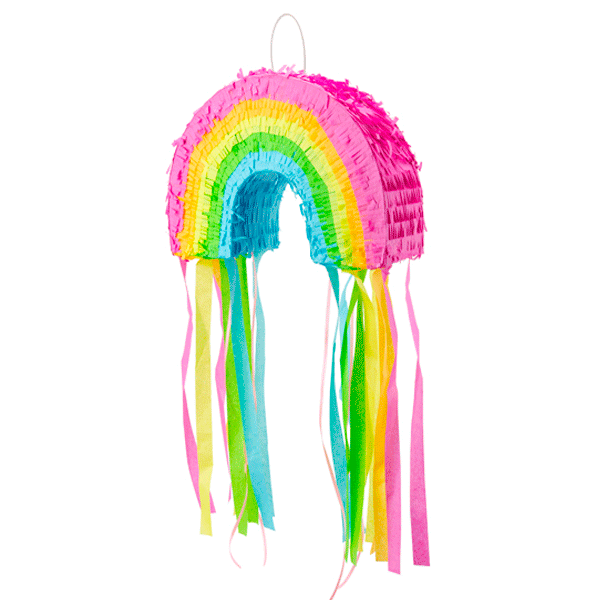 Medium Rainbow Piñata – La Fiesta de Olivia