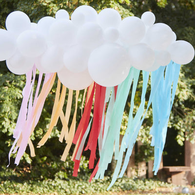 DIY Kit Rainbow Tassel Balloon Garland