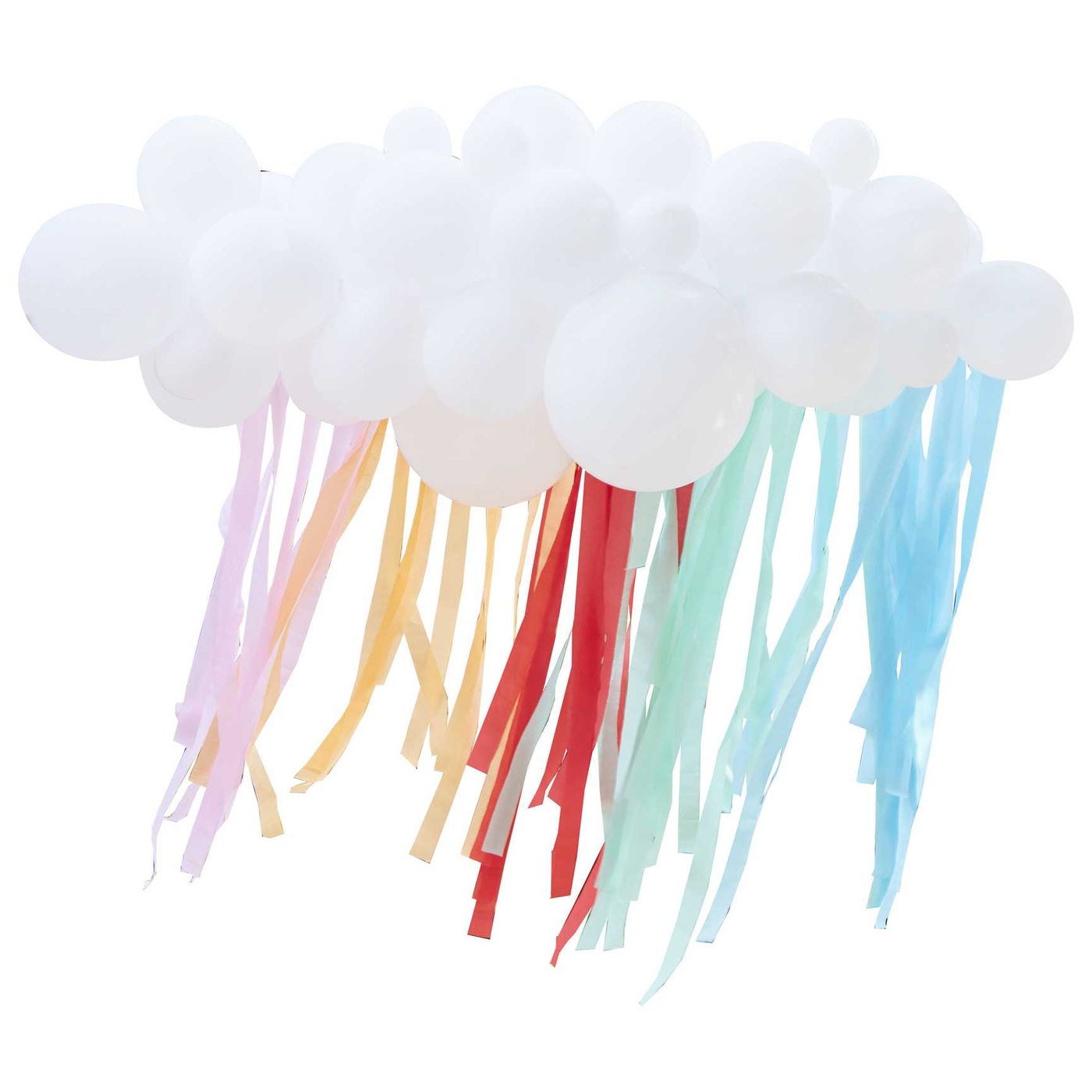 DIY Kit Rainbow Tassel Balloon Garland