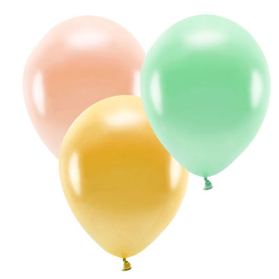 Mix colored balloons Chic ECO/ 10 units.