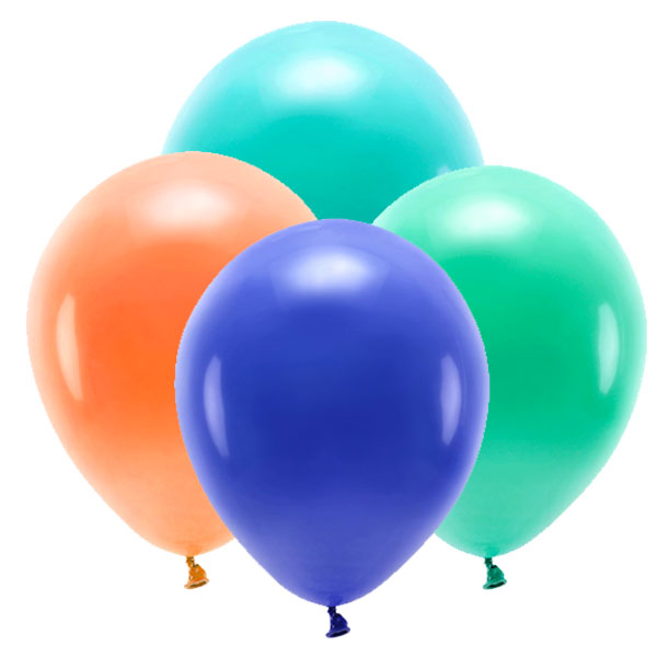 Mix colored balloons Dino / 10 pcs.