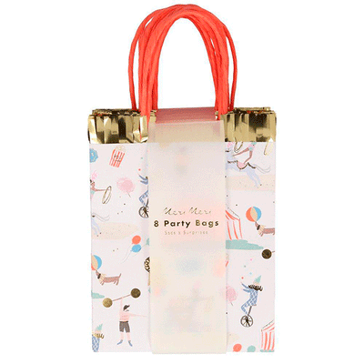 Circus Parade paper bag / 8 units.