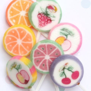 Piruletas frutales / 1 ud. - La Fiesta de Olivia