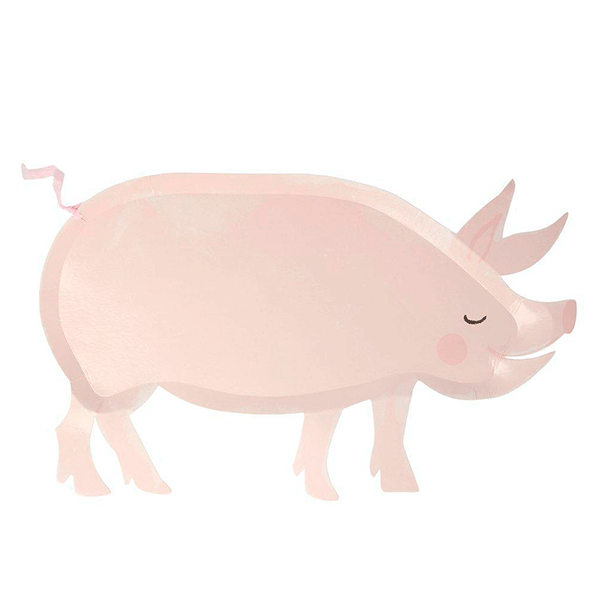Placa de porco / 12 pcs.